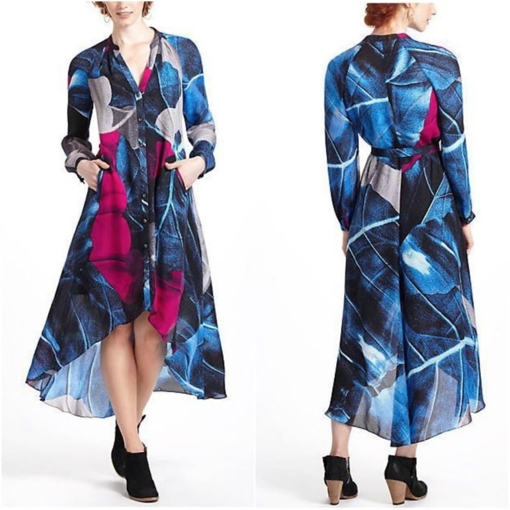 Leifsdottir 100% silk dress size 6